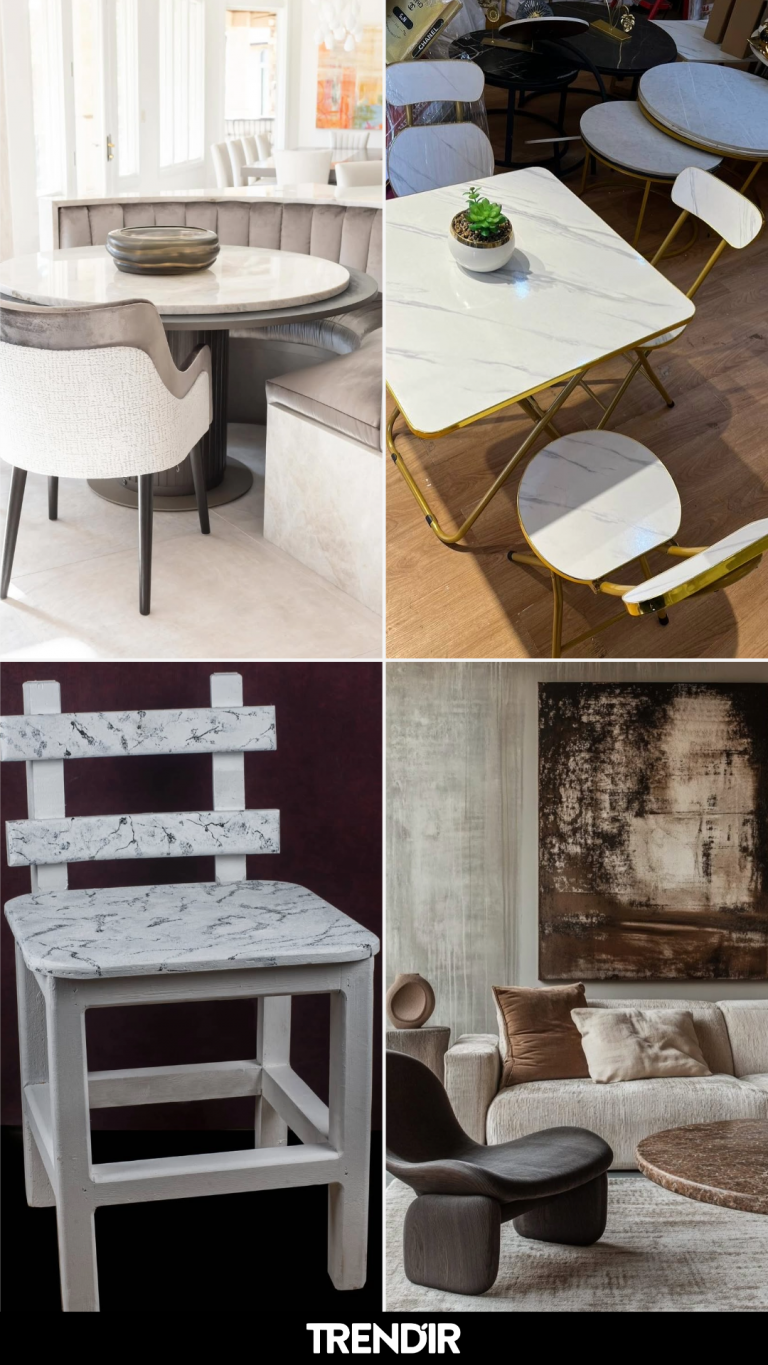 27 Marble Chair Design Ideas With Zero Tolerance for Chairs That Blend Into the Background
