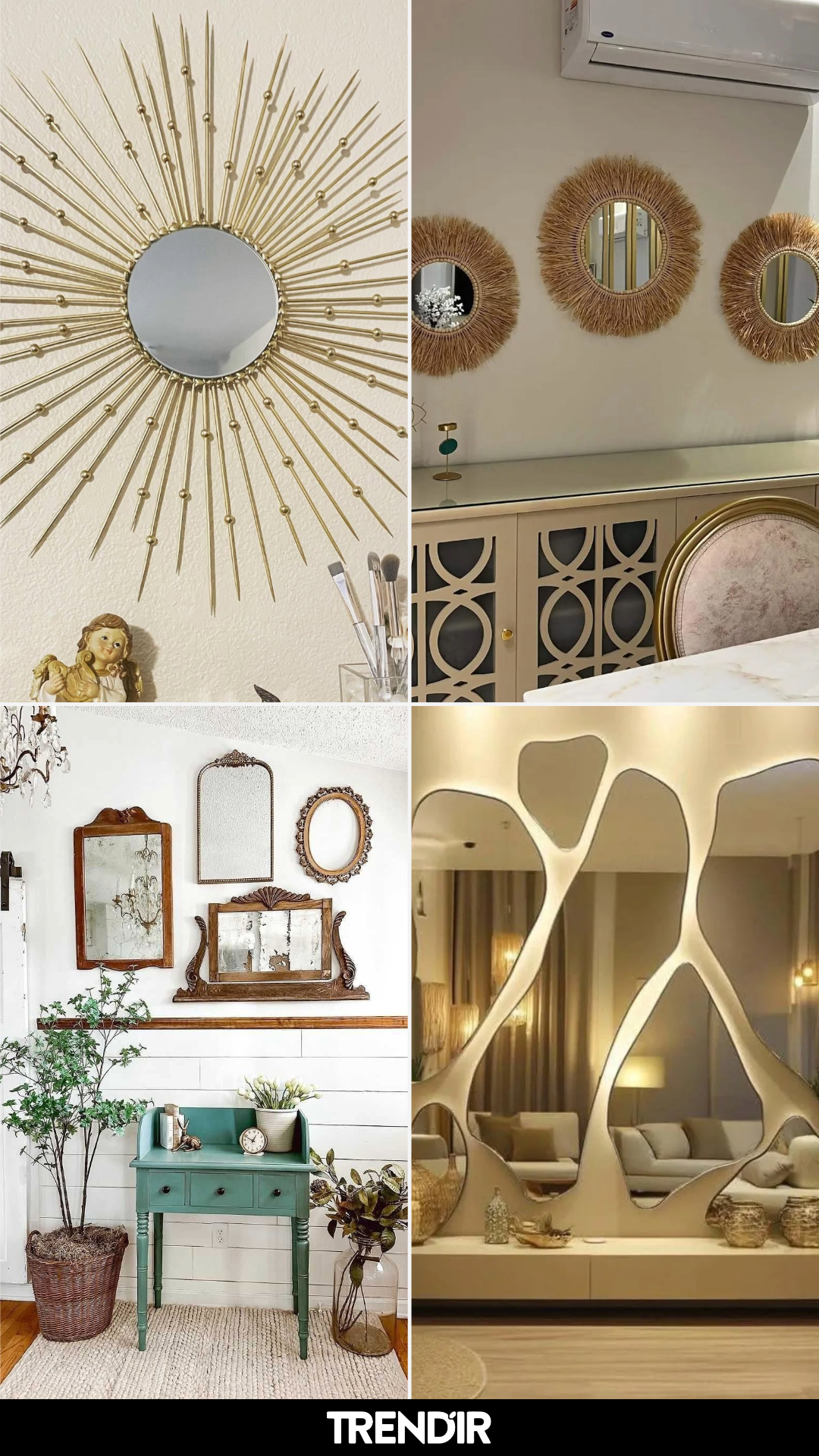 30 Mirror Wall Decor Ideas That Make Small Rooms Look Shockingly Spacious