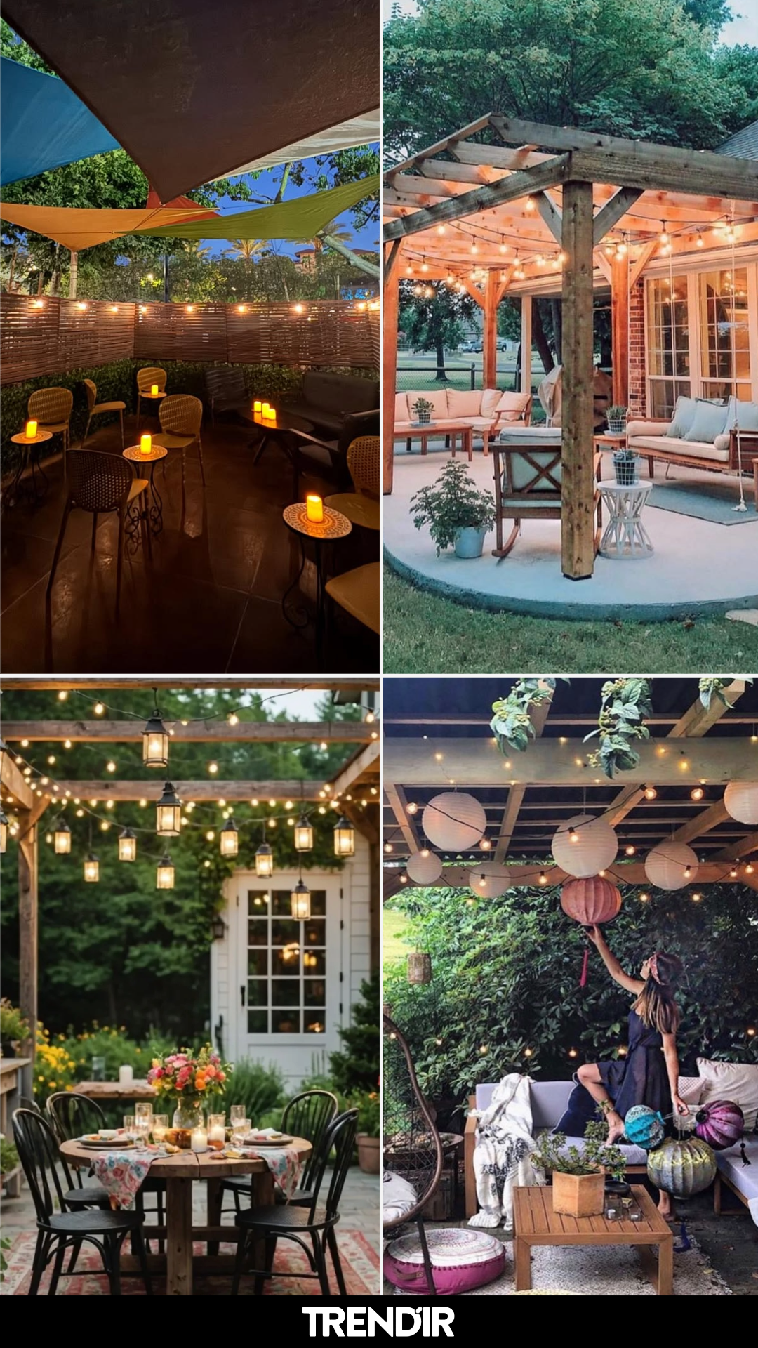 25 Outdoor Patio Lights Ideas That Turn Your Patio Into the Only Spot People Gravitate Toward