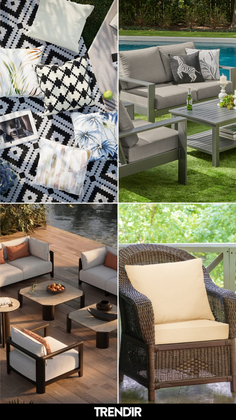 28 Patio Cushions for Outdoor That Turn Any Seating Set Into a Scene You Want to Photograph