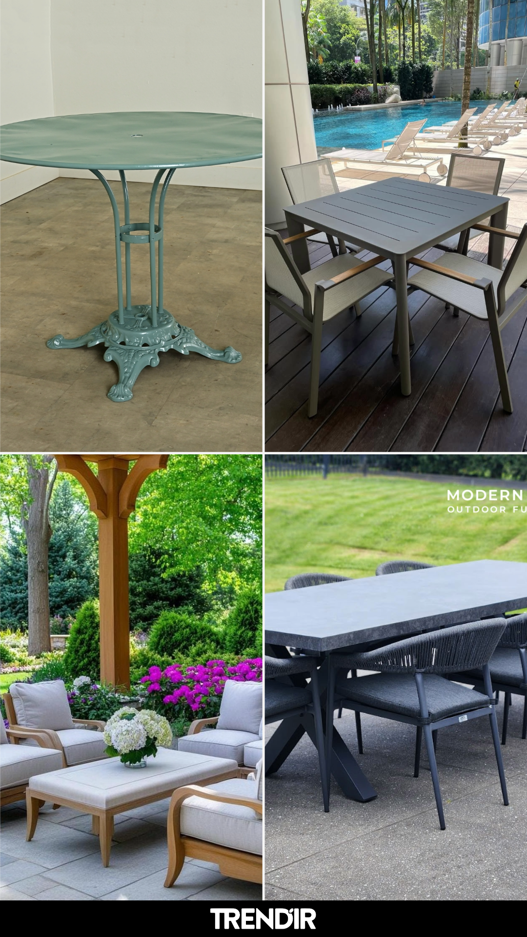26 Patio Table Style That Make Guests Linger Long After the Food Is Gone