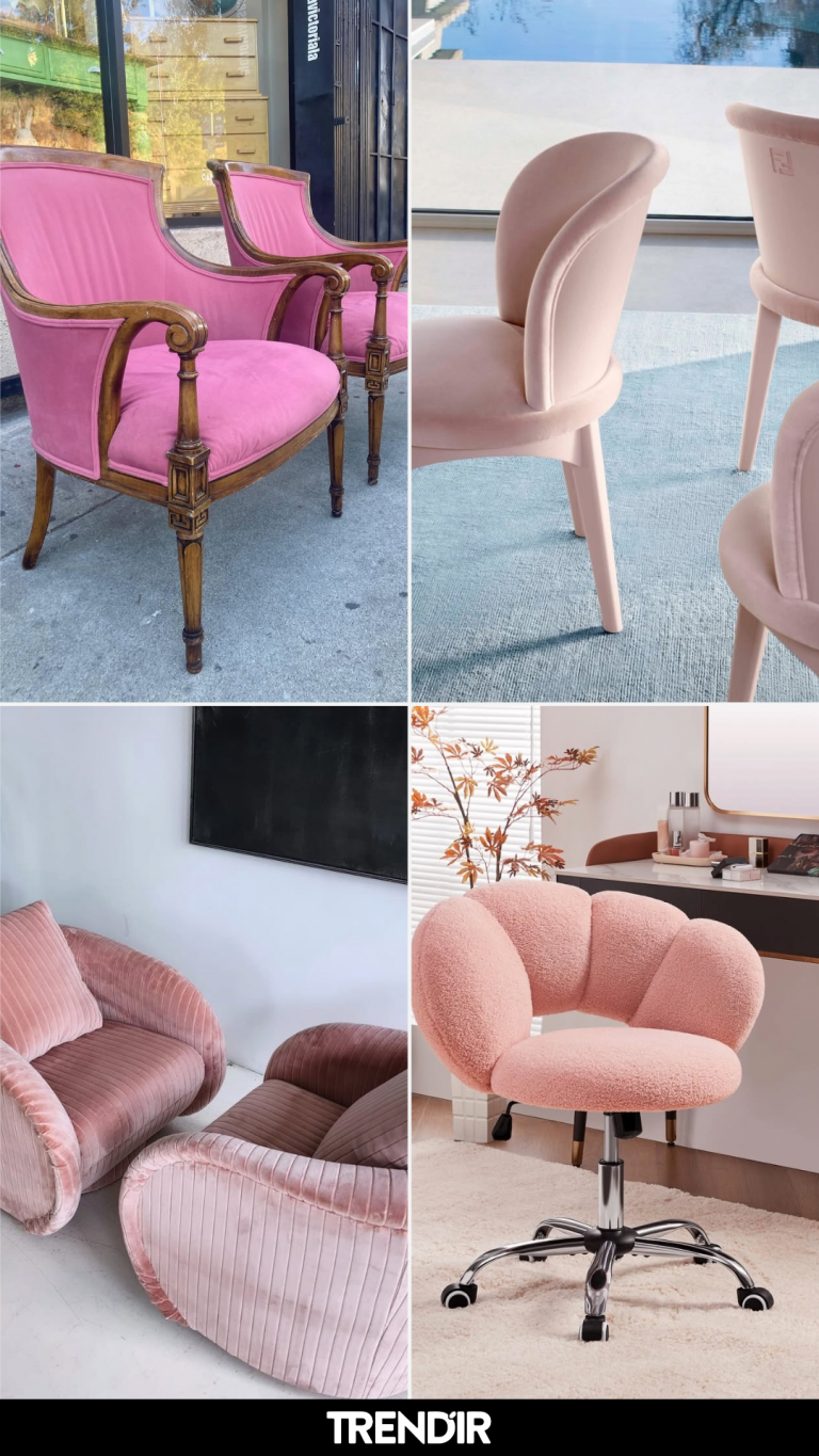 27 Pink Chair Style Ideas With Zero Tolerance for Faded, Washed-Out Color Choices