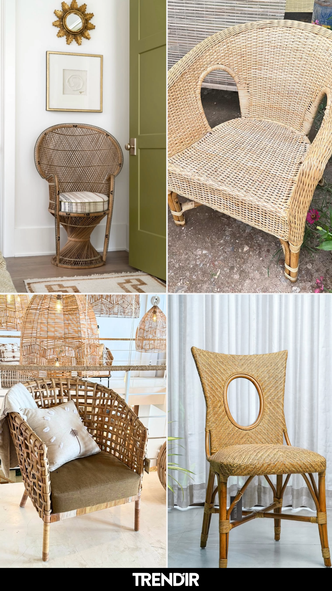 25 Rattan Chair Design Ideas With Zero Tolerance for Bulky, Space-Draining Seating