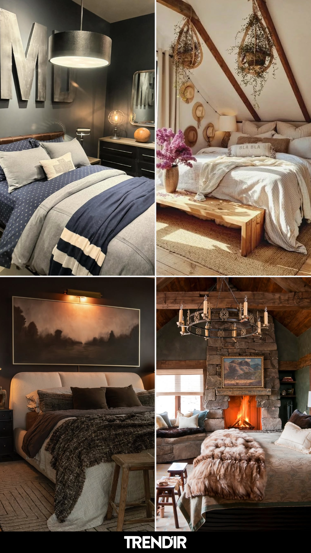26 Rustic Bedroom Decor Ideas With Zero Tolerance for Overpolished, Cold Bedrooms