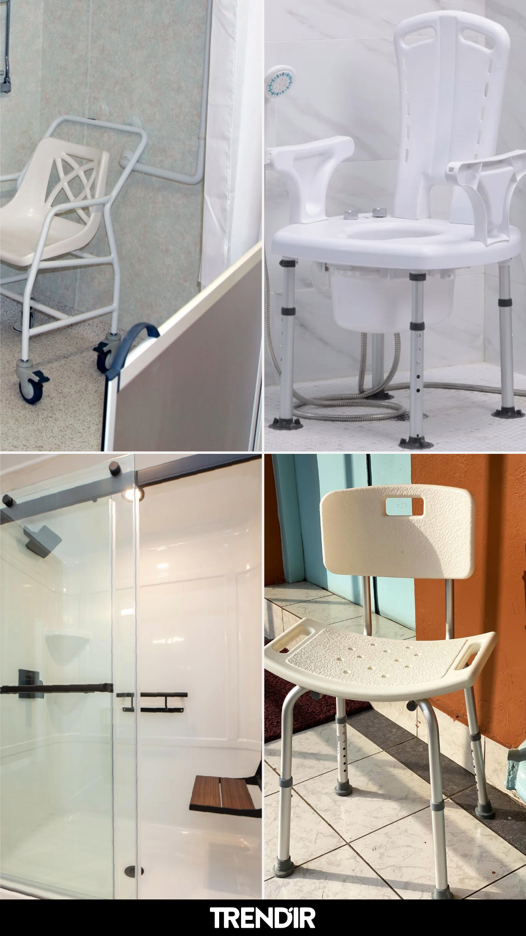22 Shower Chair Design Ideas That Add Support Without Making the Bathroom Look Medical