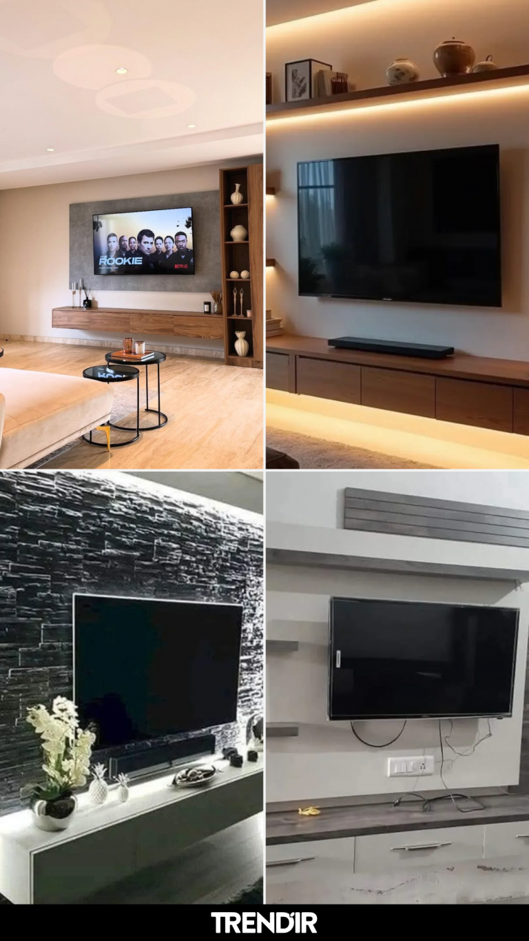 25 TV Console Decorating Ideas That Bring Order Where Everything Feels Slightly Off