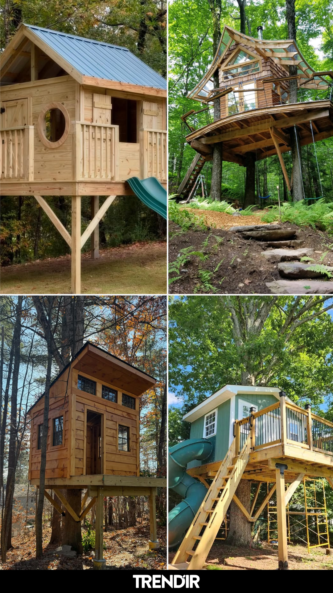 25 Treehouse Ideas for Kids Packed With Wild Imagination and Smart Design
