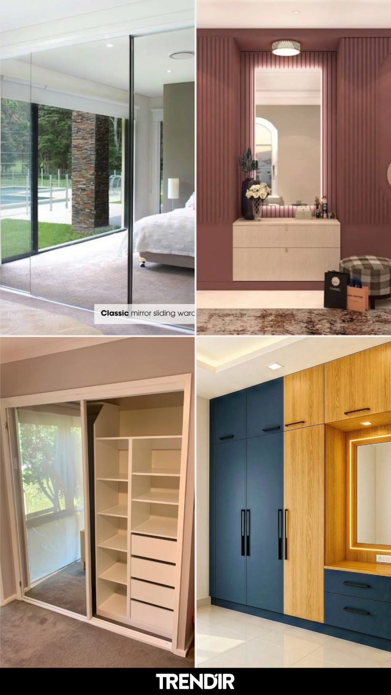 28 Wardrobe Ideas with Mirror With Zero Tolerance for Bulky, Space-Stealing Closets