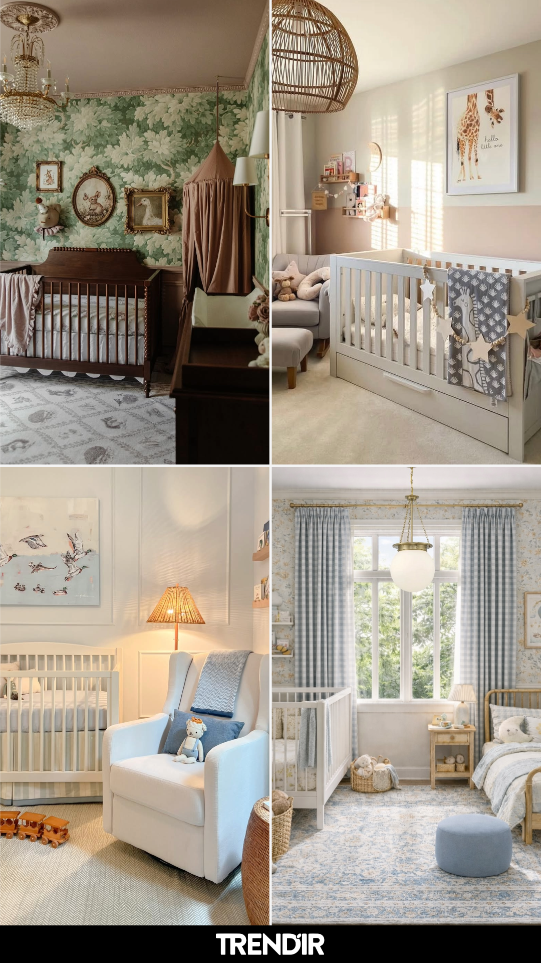 30 Baby Nursery Ideas With Absolutely No Patience for Boring Baby Rooms