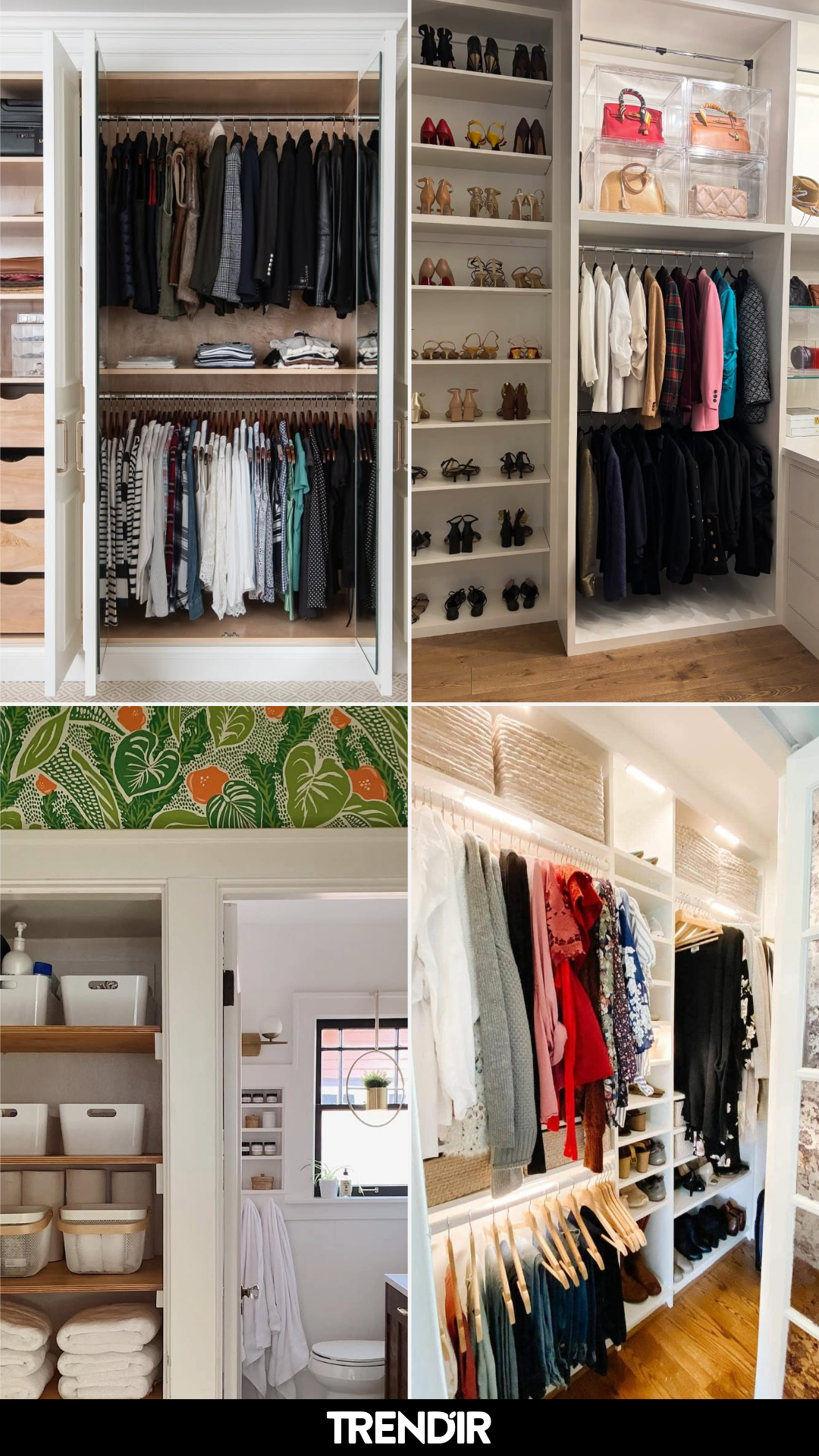 28 Closet Organization Ideas With Zero Tolerance for Clothes That Live on the Floor
