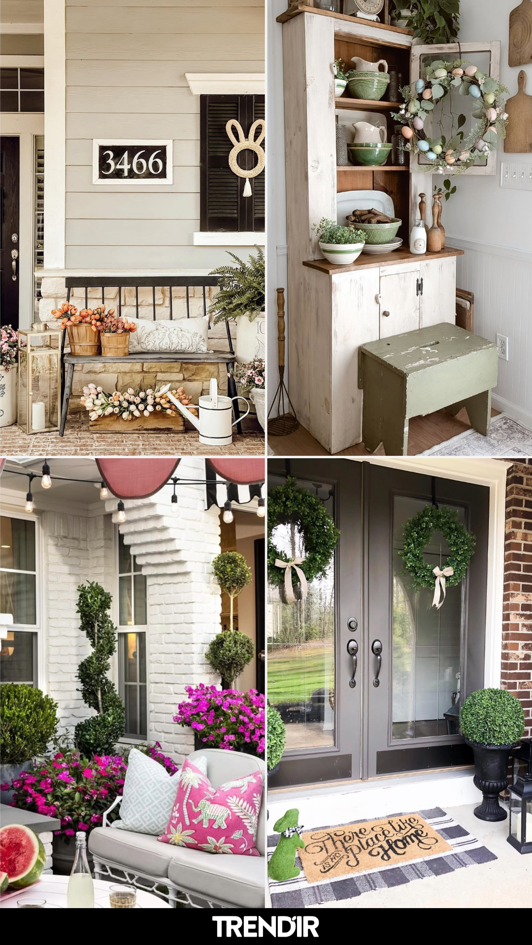 28 Easter Porch Decor Ideas That Make Guests Smile Before They Even Knock