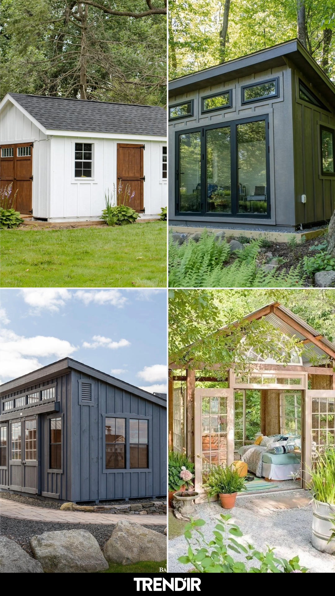 26 Garden Shed Ideas That Make Neighbors Wonder What You Built Back There