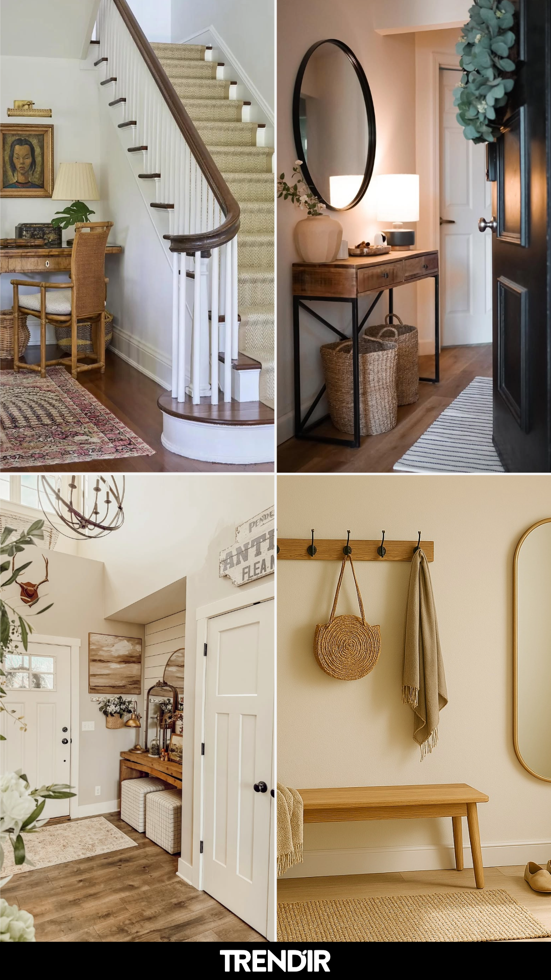 27 Small Entryway Ideas With Zero Tolerance for Clutter Explosions by the Door