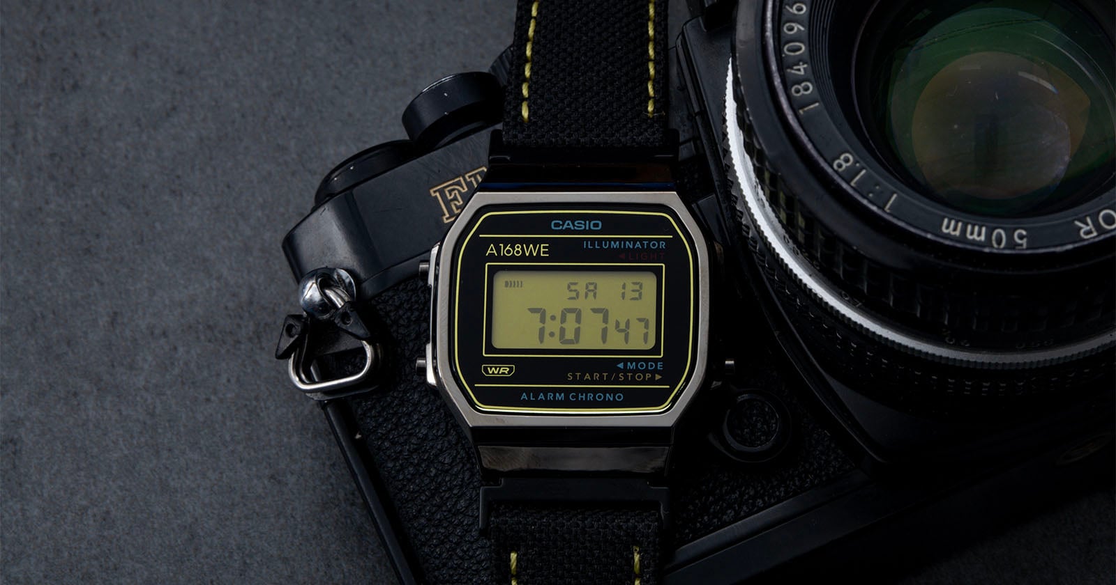 This Gorgeous Custom Casio Watch Pays Tribute to Nikon