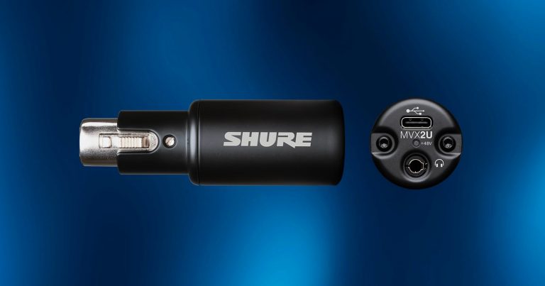 Shure MVX2U Gen 2 Caters to Creators With XLR Mics