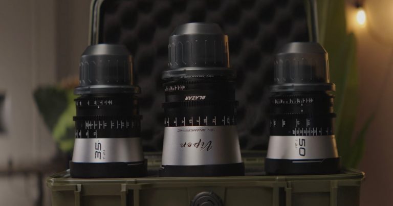 Blazar Announces New Viper Series of Full-Frame 1.5x Anamorphic Lenses