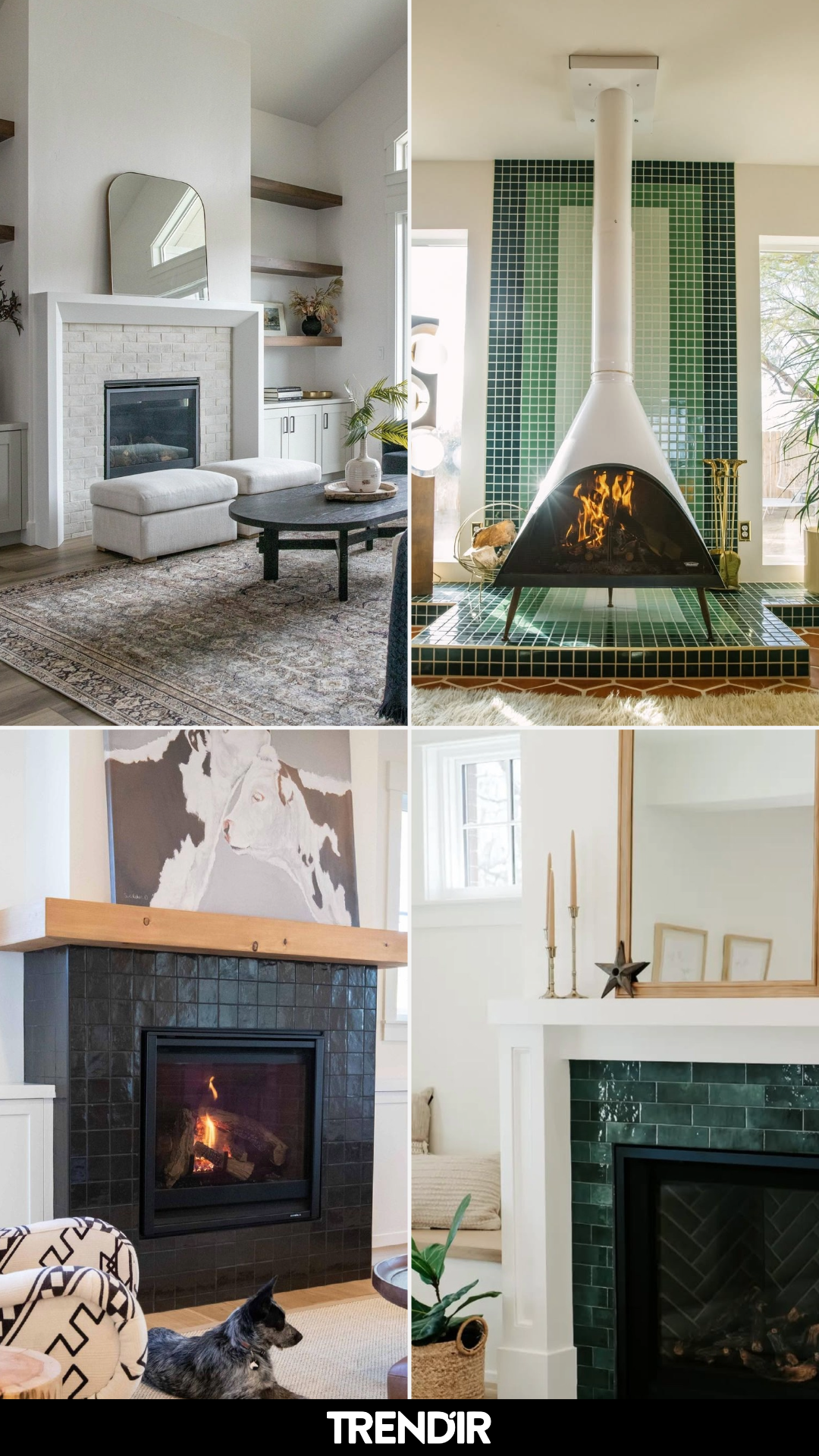 25 Fireplace Tile Ideas That Turn Heat Into a Design Feature, Not Just a Function