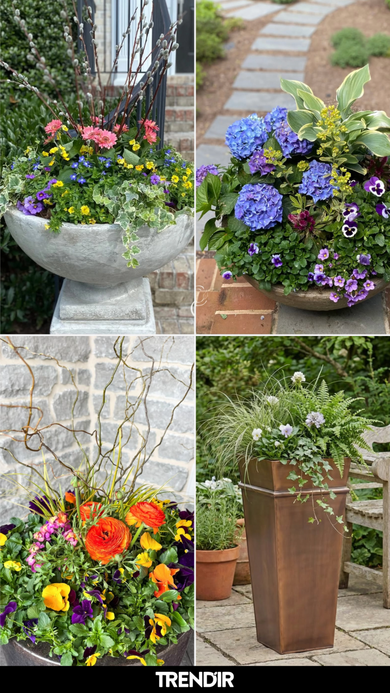 26 Spring Container Gardening Ideas That Turn Simple Planters Into Something Worth Stopping For
