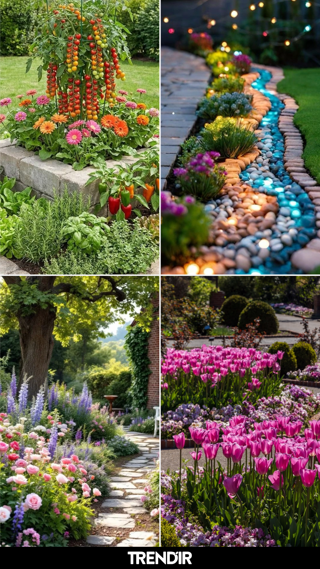 28 Spring Flower Bed Ideas That Turn Random Planting Into Something That Makes Sense