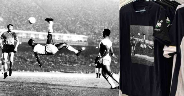 Photographer Sues Pelé Soccer Brand Over His Iconic Bicycle Kick Image